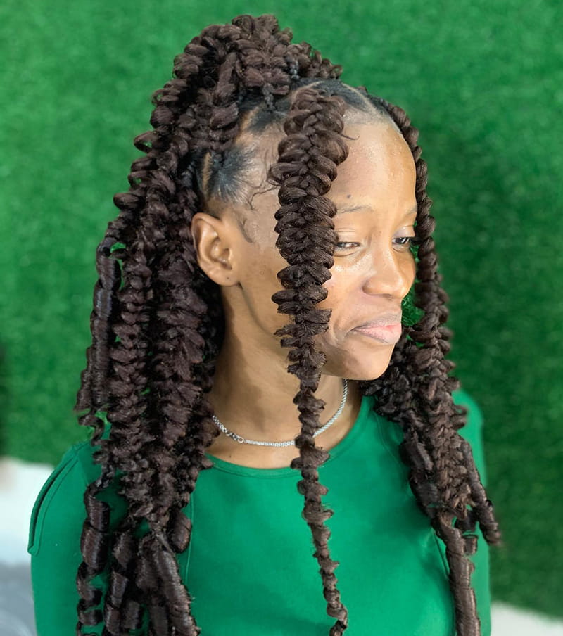 Butterfly Half Ponytail