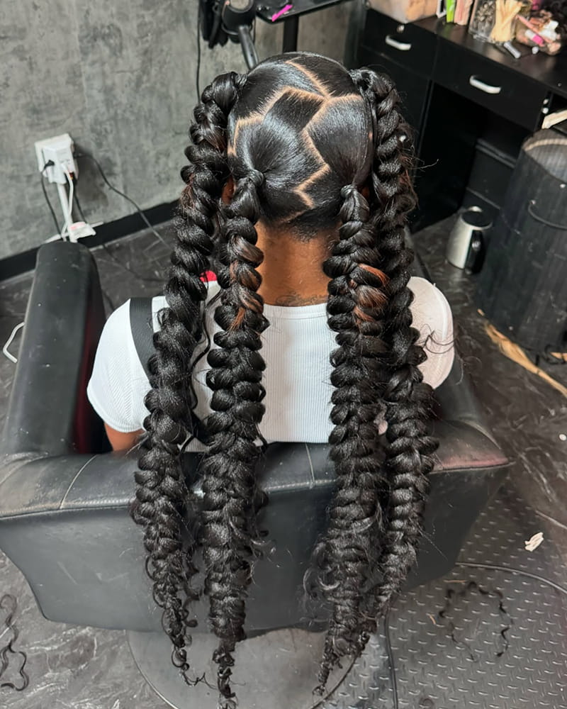 Zigzag Butterfly Braids