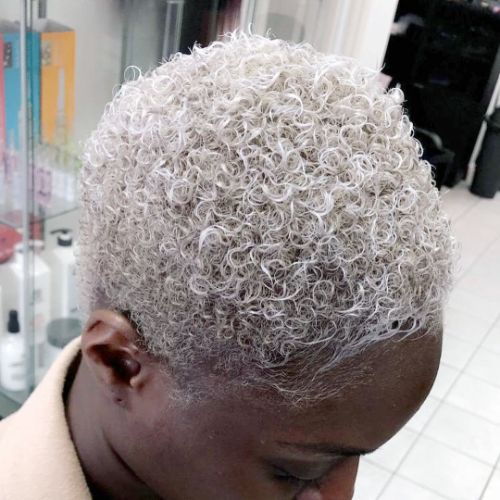 White Curls for Women over 50
