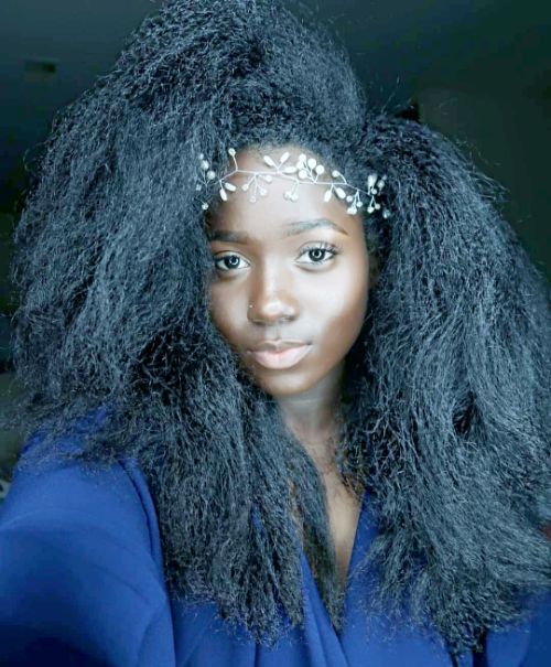 Long Afro Hair