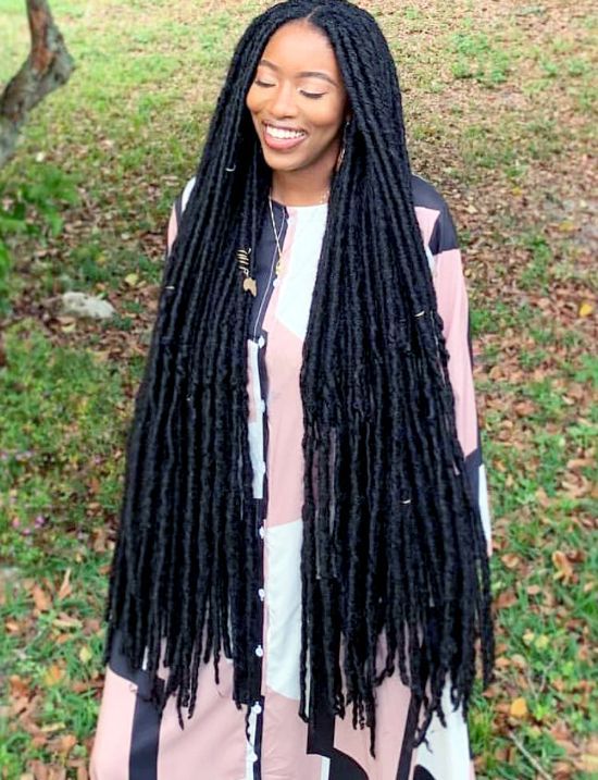 Long Faux Locs