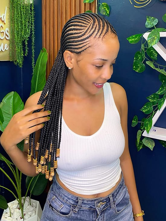 Braids with Beads