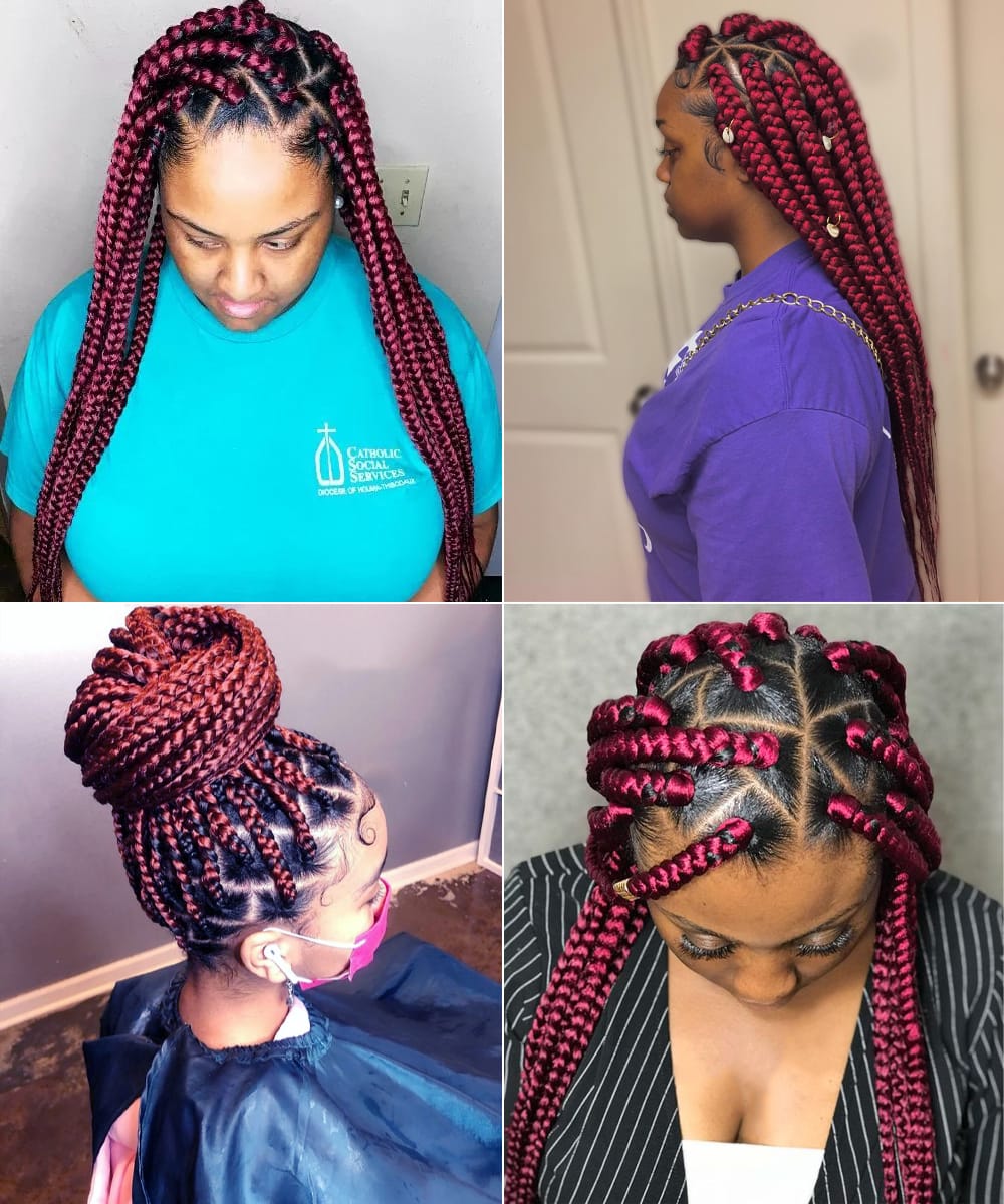 Diamond Box Braids