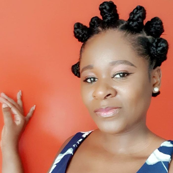 Bantu Knots Hairstyles for African American Black Women