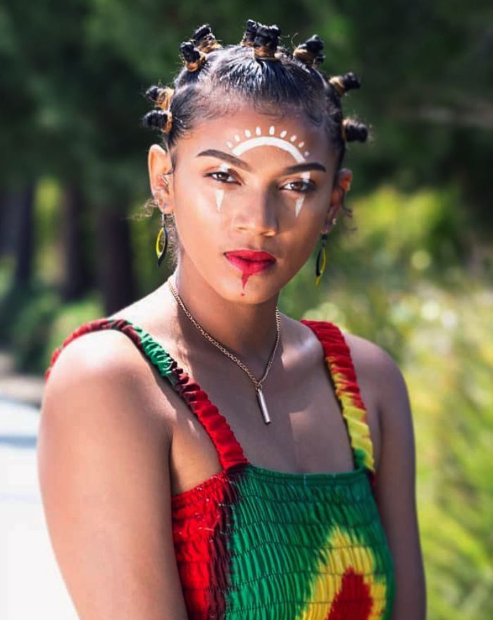 Bantu Knots Hairstyles for African American Black Women