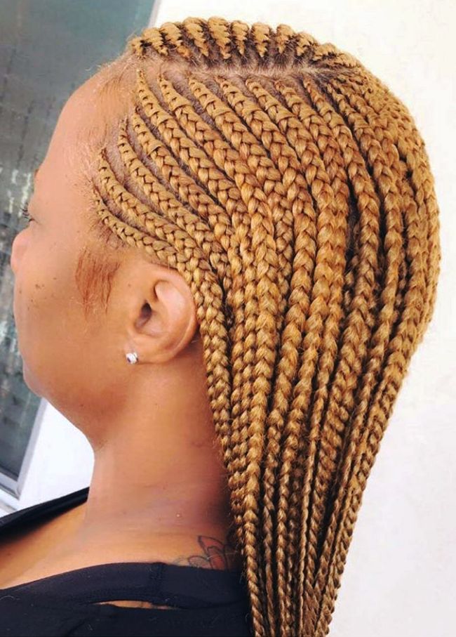 Blonde Tribal Braids