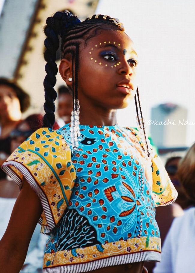 Blonde Tribal Braids