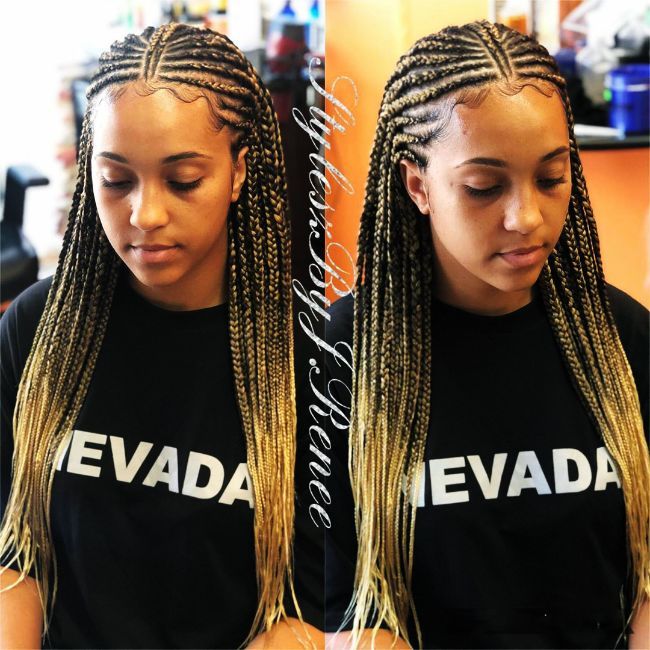 Blonde Tribal Braids