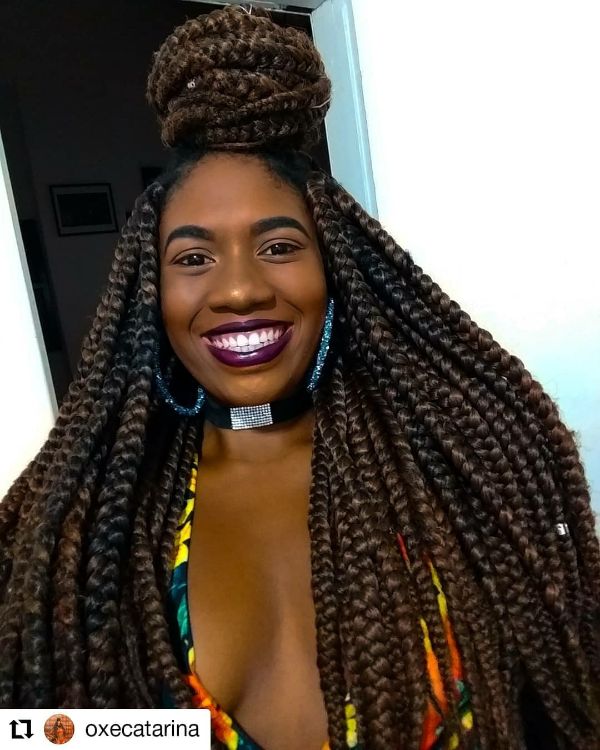 Thick Box Braids