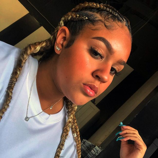 Blonde Cornrows Braids