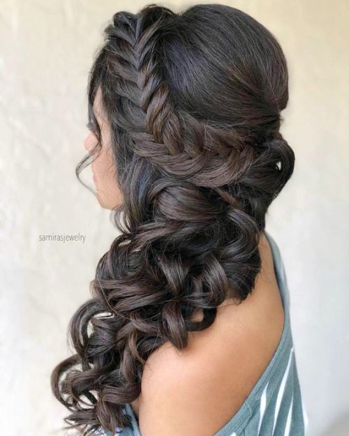 Side Fishtail Braids