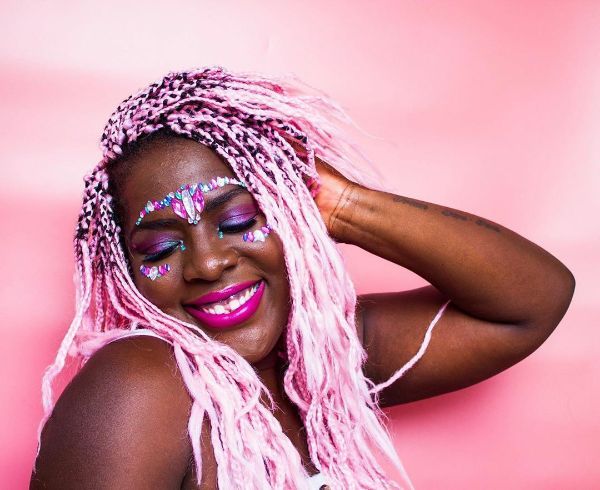 Pink Braids