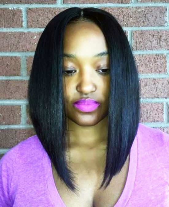 Edgy Bob Sewing Hairstyle