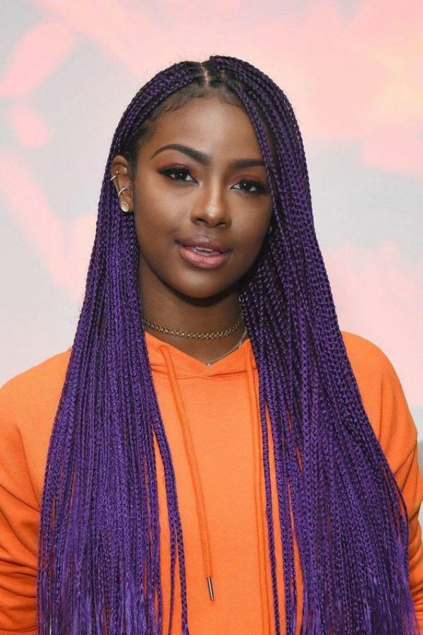 Purple Braids