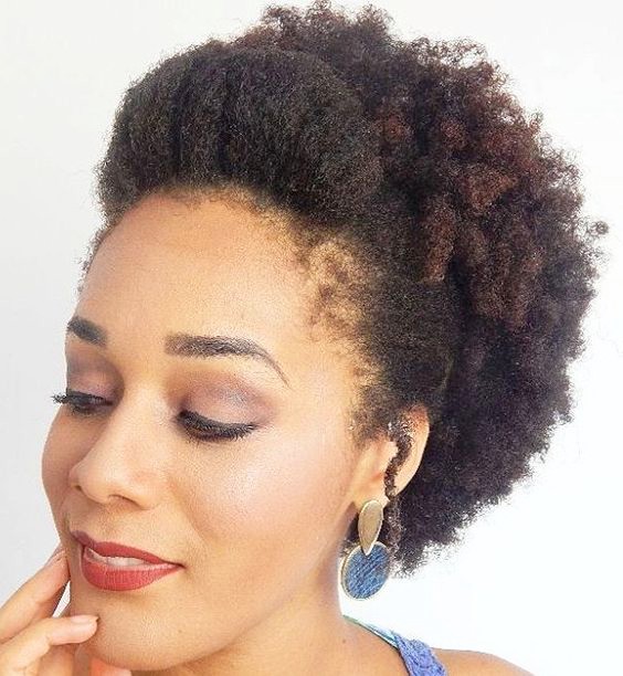 Afro-inspired-updo