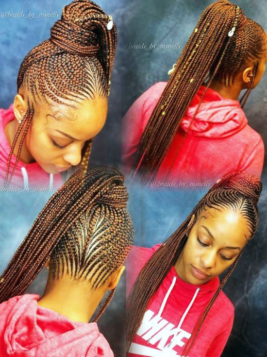 Braided-ponytail-tribal-style-braids-Lemonade-Braids