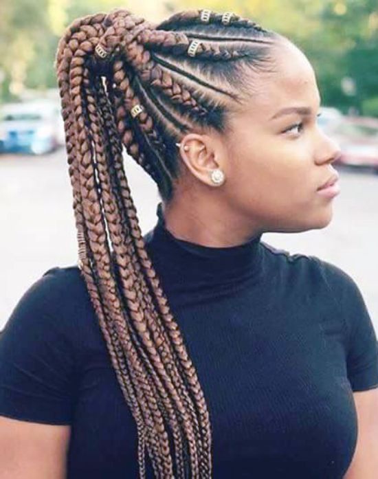 Thick and Sexy Braided hairstyles
