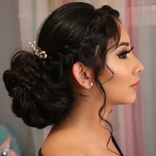 50 Quinceanera Hairstyles That Can Make It Memorable Curly Craze