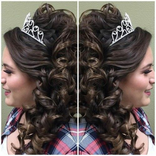 50 Quinceanera Hairstyles That Can Make It Memorable Curly Craze