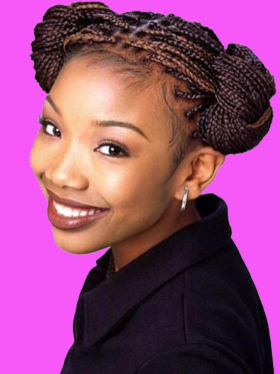 Brandy Norwood with Side Knots