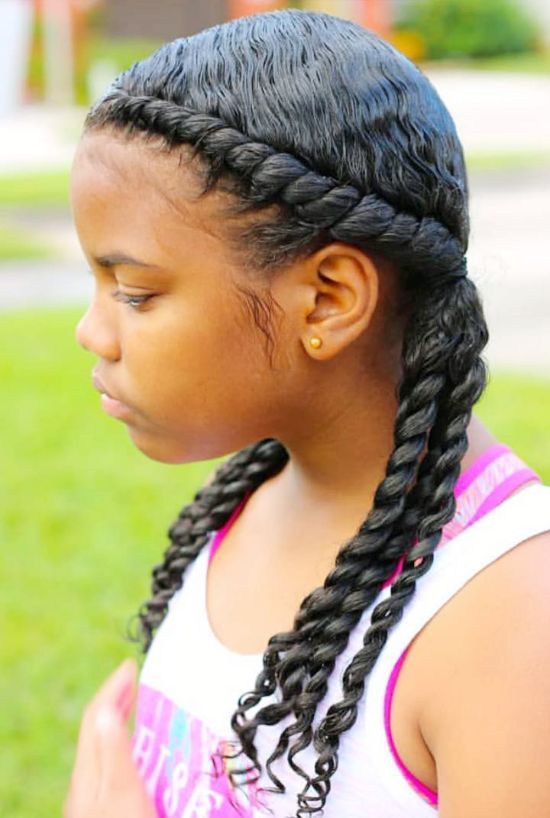 Beautiful Kids Braided Hairstyles For Your Little Girls This Christmas