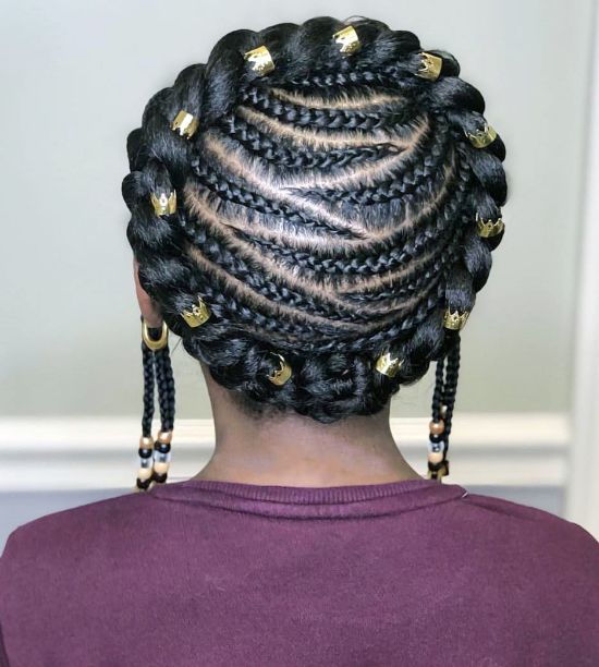 Braids for Kids 50 Kids Braids with Beads Hairstyles