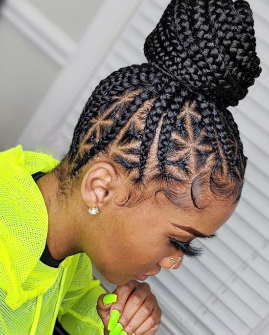 Triangular Box Braids