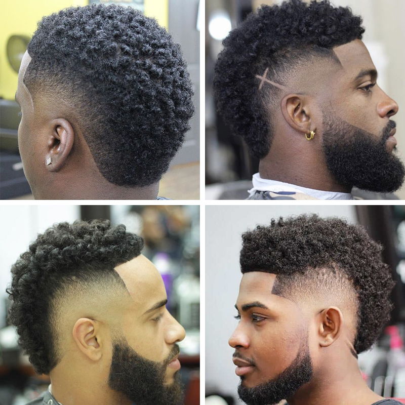 Burst Fade Mohawk The Usher Raymond Haircuts Curly Craze