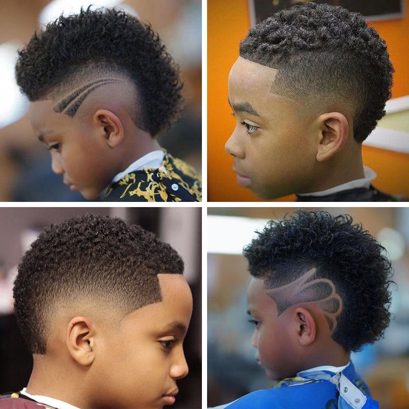 Burst Fade Mohawk The Usher Raymond Haircuts Curly Craze