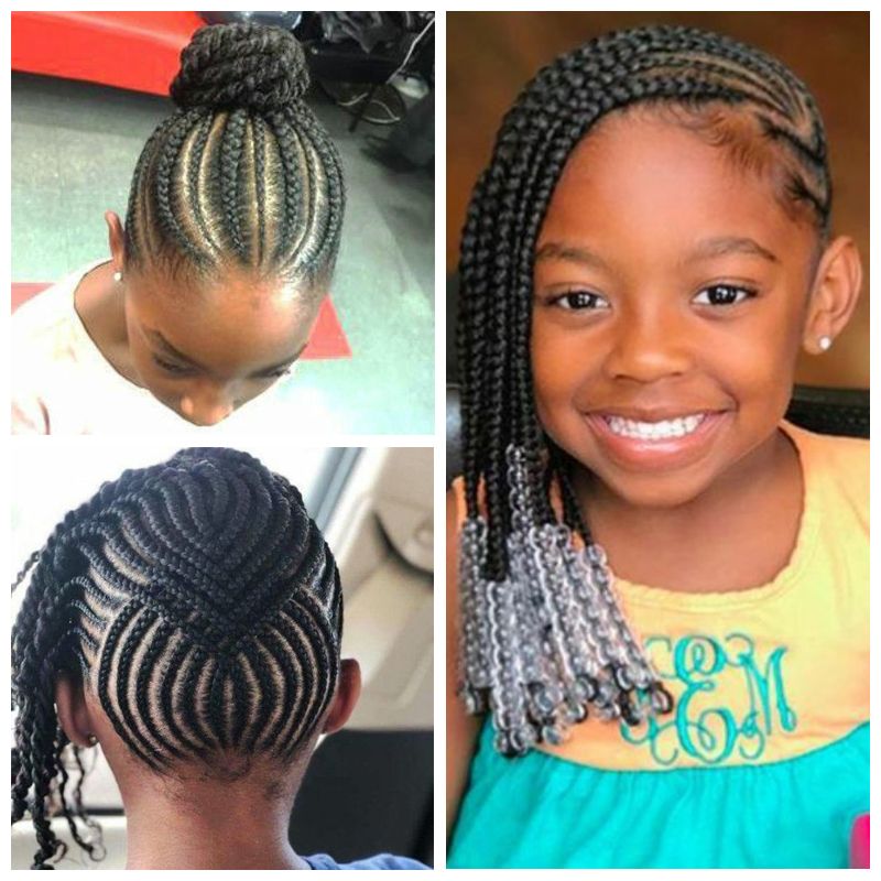 Sweet Cornrows For Cute Little Girls Curly Craze