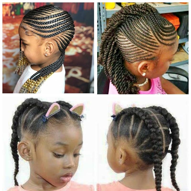Sweet Cornrows For Cute Little Girls Curly Craze
