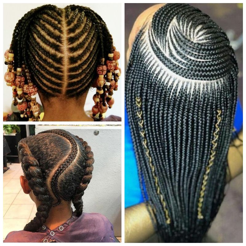 Sweet Cornrows For Cute Little Girls Curly Craze