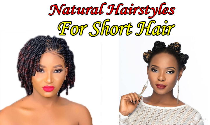 Short natural hairstyles on Stylevore