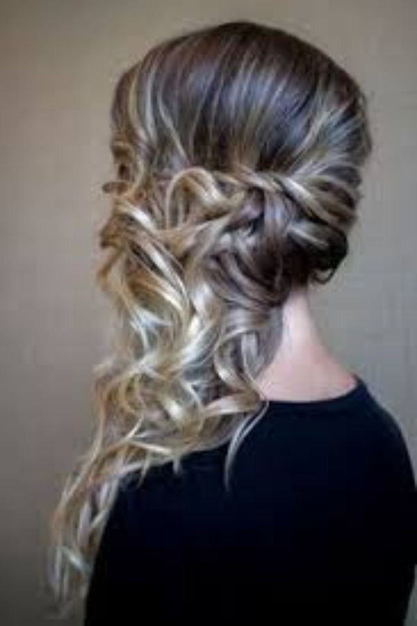Formal Side Pony for Brunettes