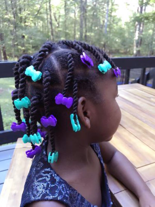 Twisted Braids with Beads