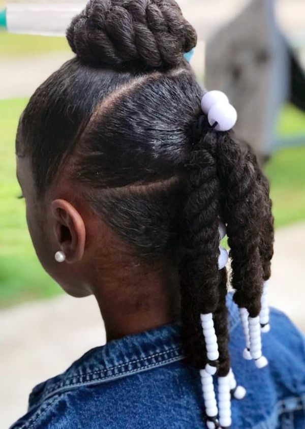 Twisted Braids with Beads