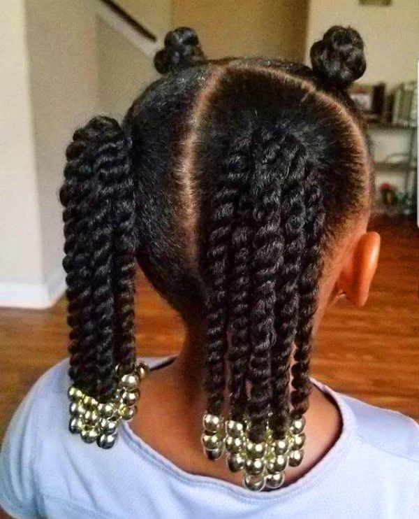 Twisted Braids with Beads