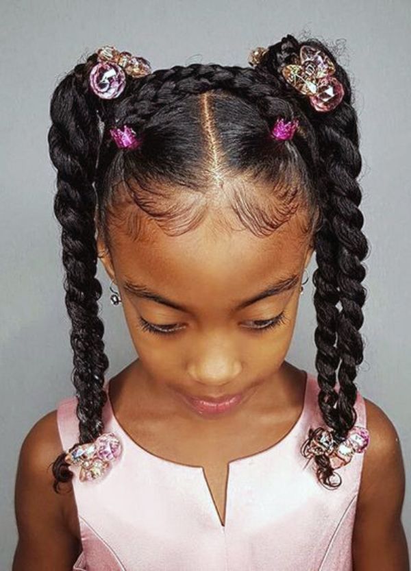 Twisted Braids with Beads
