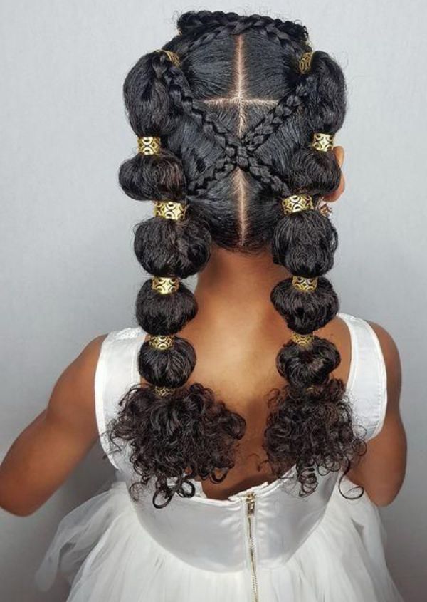 Bubble Braids with Beads