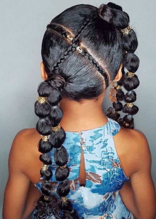 Bubble Braids with Beads