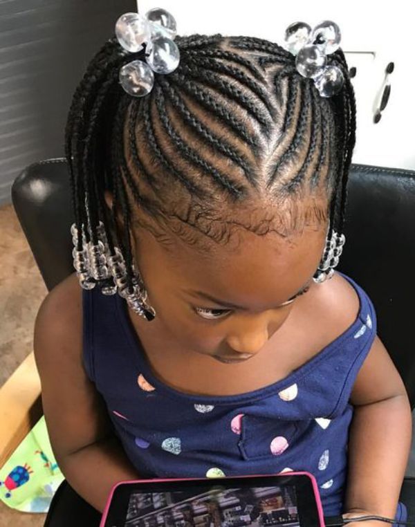 More Hairstyles with Beads for Little Girls