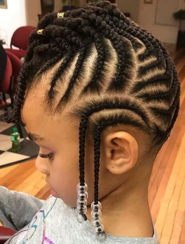 More Hairstyles with Beads for Little Girls