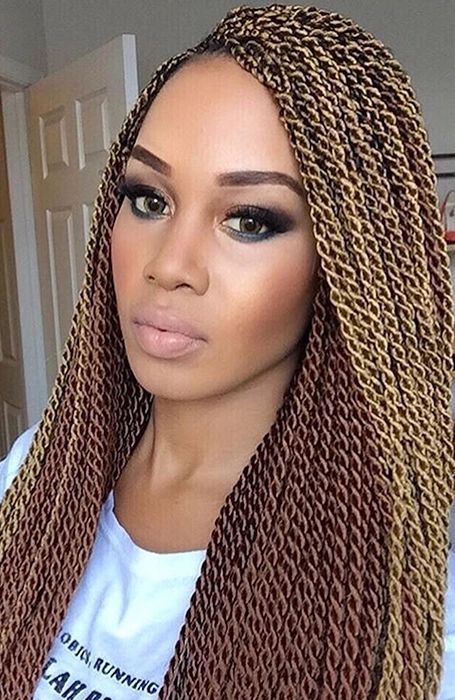 Blonde Senegalese Twists