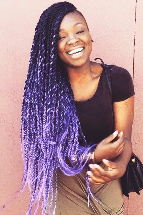 Pretty Purple Twists