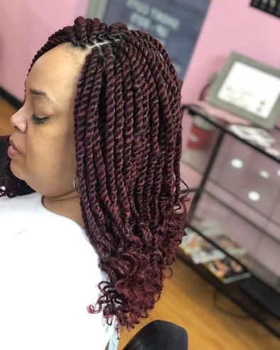 Senegalese Twists with Kinky Ends