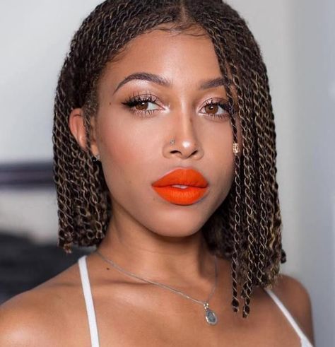 Short Senegalese Twists
