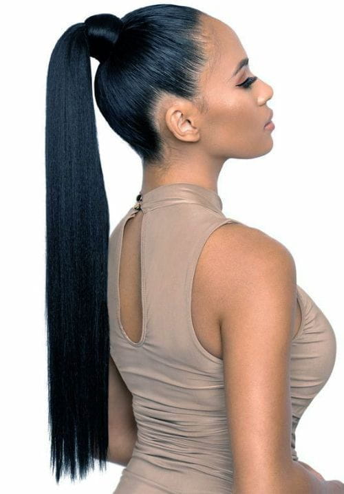 Long Sleek Extended Ponytail