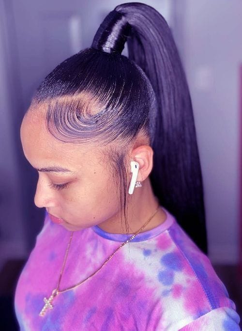 Long Sleek Extended Ponytail