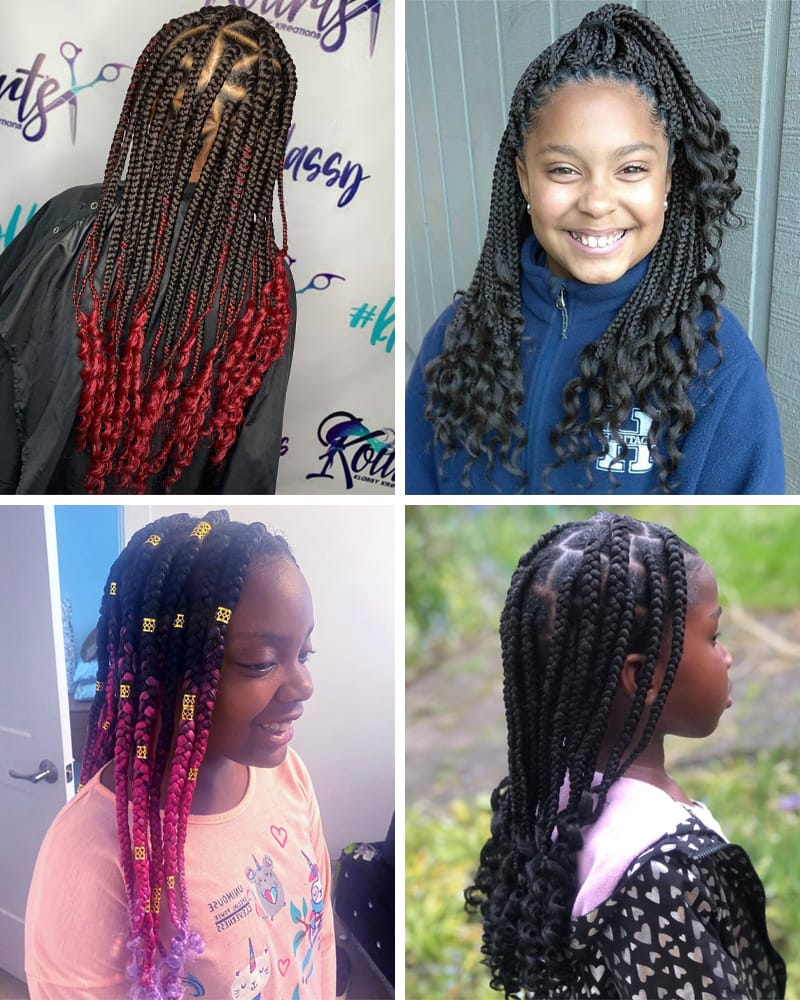 Expert-Approved Heavenly Box Braids for Kids - Curly Craze