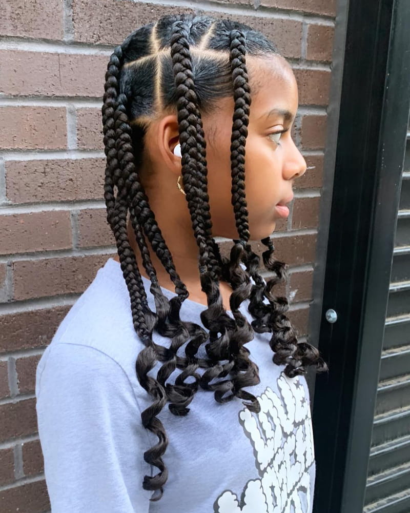 Goddess Braids for Kids